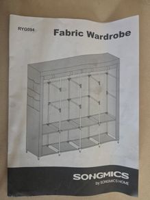 wardrobe fabric make yourself DIY