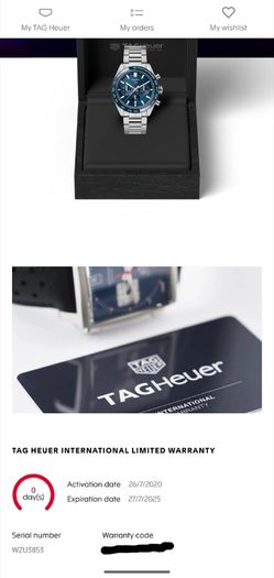 TAG Heuer Carrera Heuer 02 Full Set