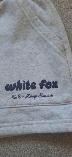 white fox shorts