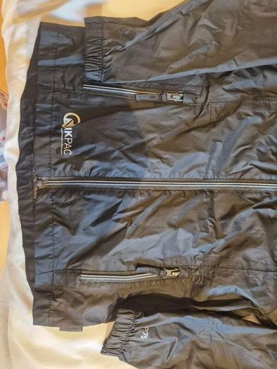 Trespass Qikpak Packaway Black Jacket 7/8 yrs