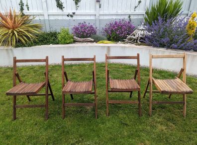 4 X Vintage danish sun chairs