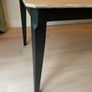 Upcycled Solid Wood Dining Table - Hand Painted White Coffee Whitewash - Modern Rustic - One of a Kind Image 9