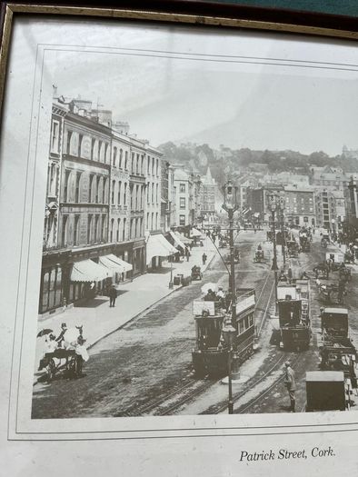 Vintage Patrick Street Cork Framed Print