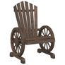 4 Piece Garden Lounge Set Solid Wood Fir Image 4