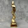 Cubist Lady - Polished Bronze Image 6