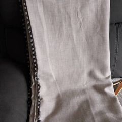3 sets curtains and 3 curtain poles