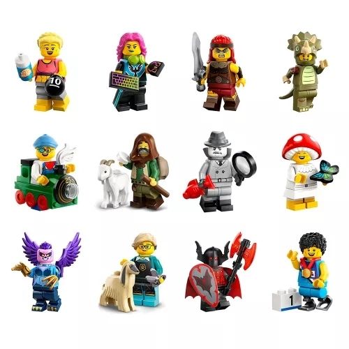 Lego 71045 Collectible Minifigures Series 25 (Complete Set of 12)