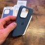 Original Apple iPhone 15 Pro Silicone Case Winter Blue Image 6