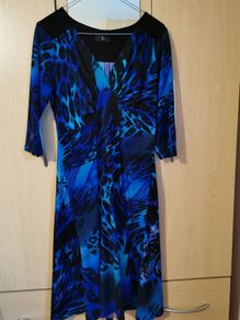 Tia stretch fabric dress UK 10