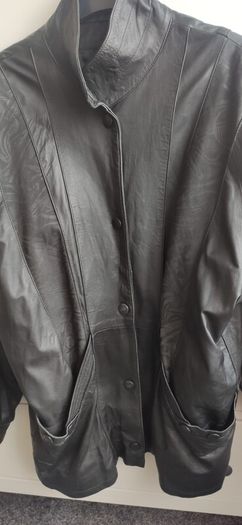 Vintage Spanish Soft Leather Jacket Made in Mallorca  Espresso  Size 44