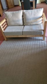 Wooden couch
