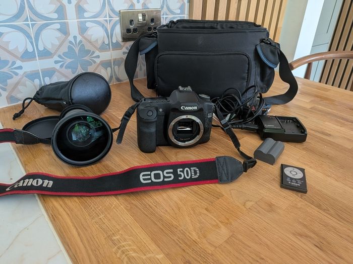 Canon EOS 50D - not working