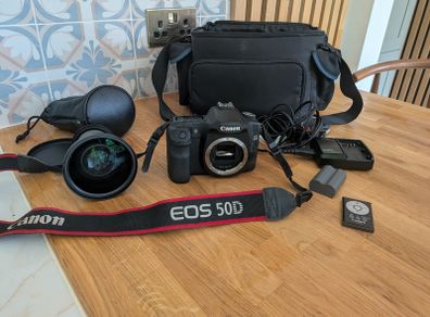 Canon EOS 50D - not working