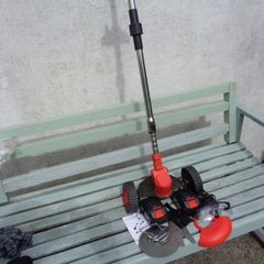 Cordless Strimmer on Wheels