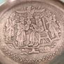 Vintage Solid Copper Decorative Plate Persian Islamic Image 5
