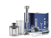 BRAND NEW Powerful 800W 4-in-1 Hand Immersion Blender,Stainless Steel Stick Blender,700ml Mixing Beaker,500ml Food Processor,Whisk