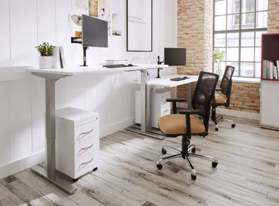 NEW Zoom Electric Height Adjustable Sit Stand Desk