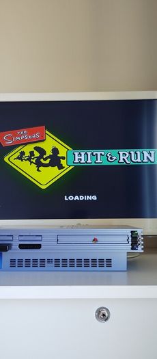 Playstation 2 Ps2 Simpsons Hit and Run Game