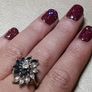 Vintage Cluster Ring Image 2