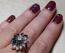 Vintage Cluster Ring