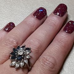 Vintage Cluster Ring