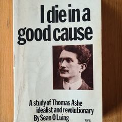 I Died In A Good Cause. A Study Of Thomas Ashe Idealist And Revolutionary By Sean O LUING. Rare Vintage First Edition. Paperback In Fair Condition. PUBLISHED BY ANVIL press Kerry.