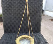 Vintage Brass Beduin Dallah Coffee pot warmer
