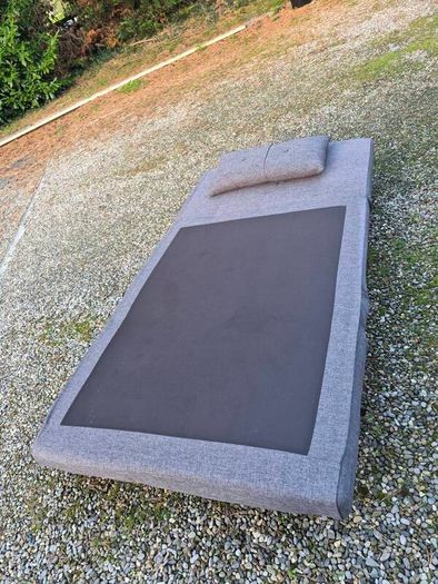 single sofa bed grey,