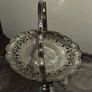 Vintage Silver Plate 3 Tier Folding Cake Stand Image 5