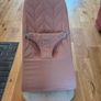 Baby Bjorn Bouncer dusty pink with toy attachment Image 2