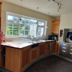 Kitchen with appliances
