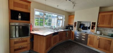 Kitchen with appliances