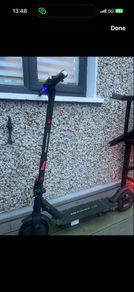 e scooter needs battery replacement and charger (can buy from Amazon)