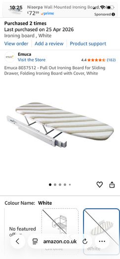 Pull Out Ironing Board