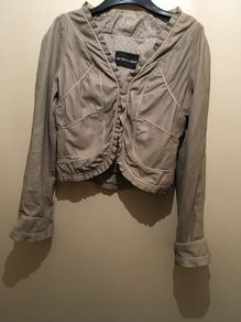 Armani Genuine Leather Jacket, size-10