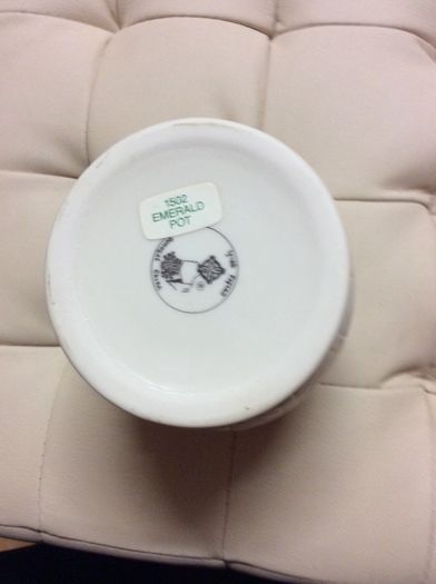 Donegal China emerald pot