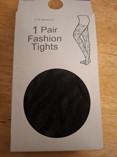 Tights .. Two Pair of Black Pattern Tights .. Price Drop