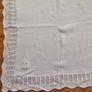 Gorgeous Knitted Cream Baby Blanket Image 2