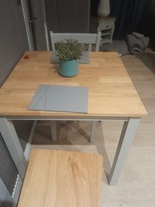tables and chairs
