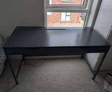 ALEX Desk dark grey Ikea