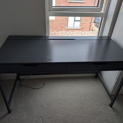 ALEX Desk dark grey Ikea