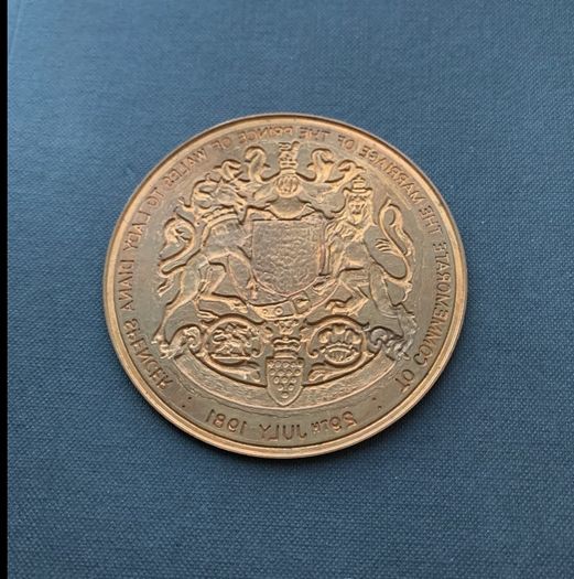 Commemorative Token Prince of Wales To Lady Diana