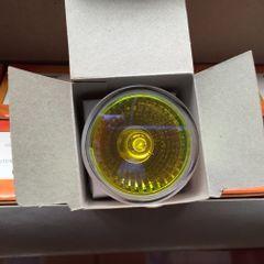 100 x Omnilux GU10 230v 50 watt Yellow Lighting Downlighter Ceiling Bulbs