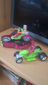 Vintage 1988 Kenner MASK M.A.S.K. Detonator vehicle with RARE Missiles