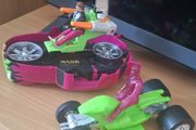 Vintage 1988 Kenner MASK M.A.S.K. Detonator vehicle with RARE Missiles