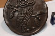 Owl plaque wild goose studio