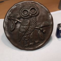 Owl plaque wild goose studio