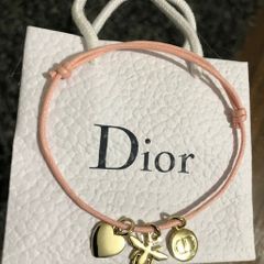Dior Peach metal bracelet