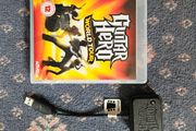 Ps3 guitar hero dongle and game