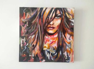 Original Oil Painting 500mm x 500mm On Deep Edge Canvas